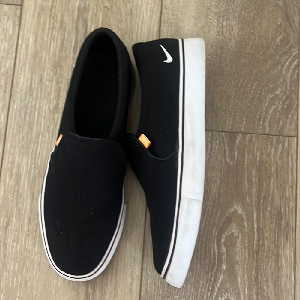 Nike slip on shoes; size 9.5;never worn; black